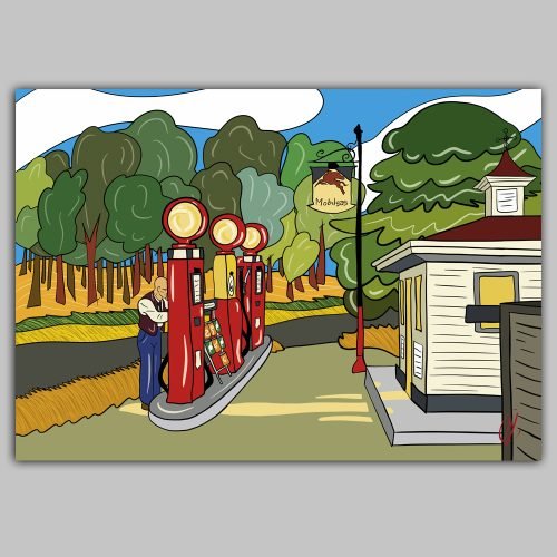 La Gasolinera | Ilustración | Cuadro