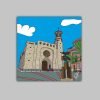 Iglesia San Juan | Lienzo impreso | Cuadrado