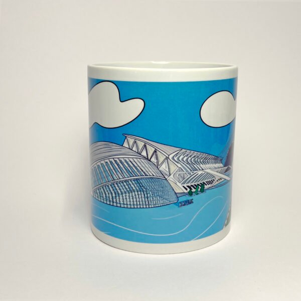 Taza Ciudad de las Artes Valencia | Taza Cerámica | Accesorios