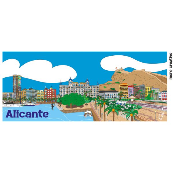 Taza Puerto de Alicante | Taza Cerámica | Accesorios