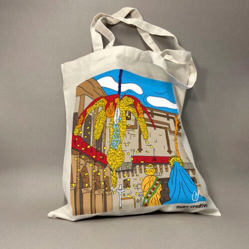 Bolsa Tela Misteri de Elx | Tote Bag blanca | Accesorios