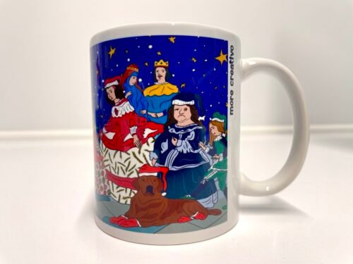 Taza Meninas Navidad | Taza Cerámica | Accesorios