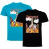 Camisetas Hogueras Alicante Día y Noche | Camiseta manga corta azúl y negra | Accesorios