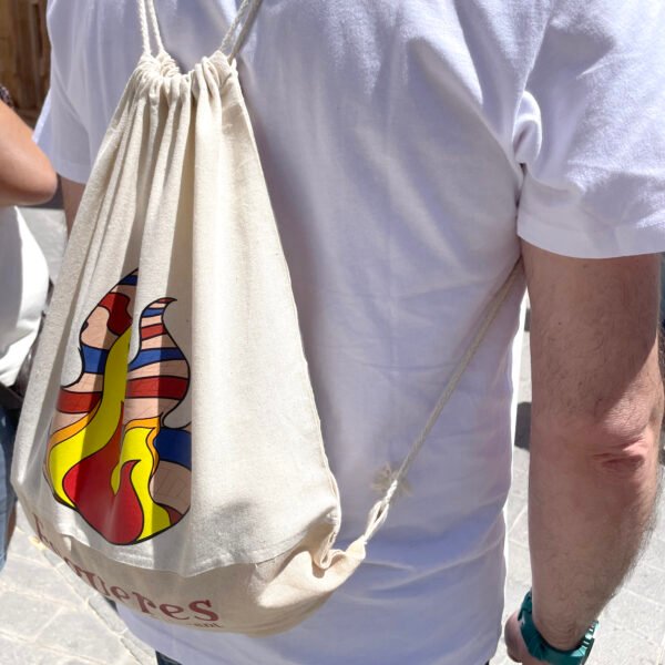 Mochila Llama Hogueras | Mochila Algodón | Accesorios