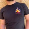 Camiseta Noche Llama | Camiseta manga corta negra | Accesorios