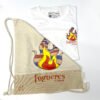 Pack Fogueres Día Llama | Camiseta manga corta blanca y mochila | Accesorios Pack Fogueres Día Llama | Camiseta manga corta blanca y mochila | Accesorios