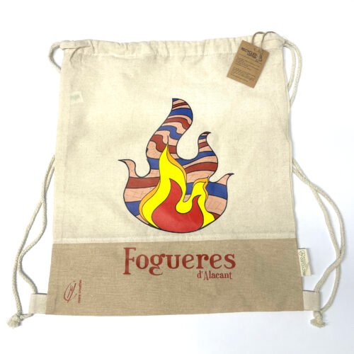 Mochila Llama Hogueras | Mochila Algodón | Accesorios