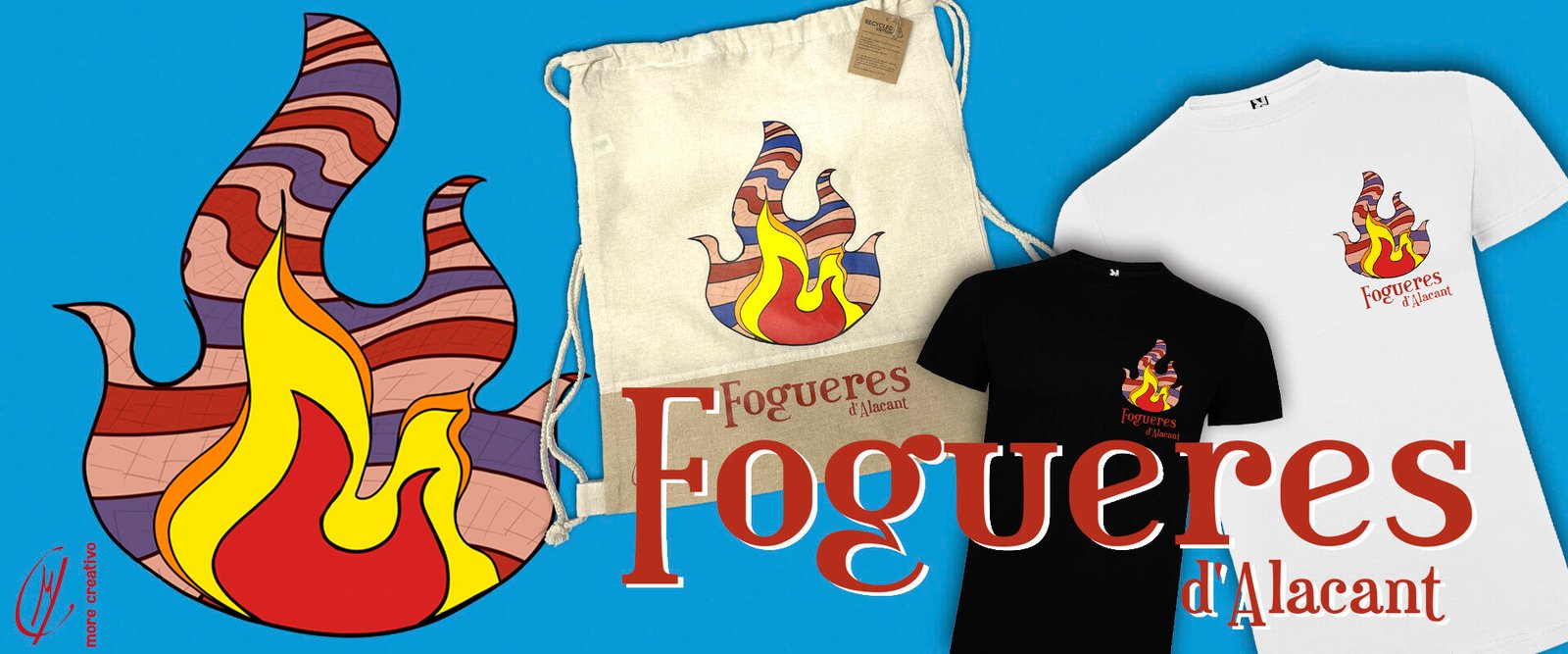 Banner Fogueres llama